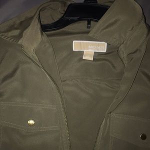 Dark green zip up